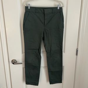 LOFT Army Green Chino Pants